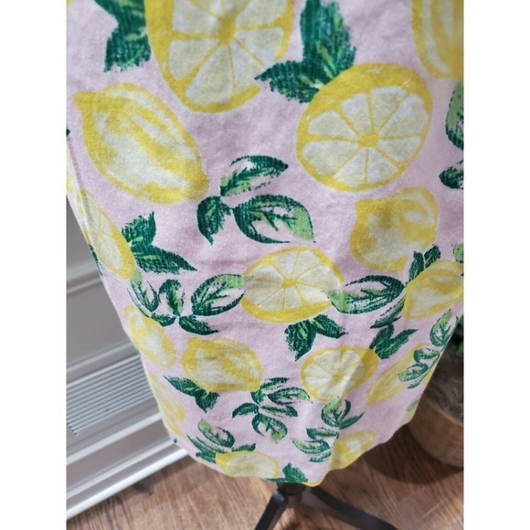 Cynthia Rowley Multicolor Cotton Sleeveless V-Neck Knee Length Dress Size 6 - Picture 9 of 10